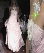 Pretty Ball Gown Strapless Pink Long Satin Classy Prom Dress Classy Evening Dress