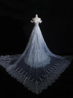 Pretty Mermaid Off The Shoulder Beads Long Classy Prom Dress Classy Evening Dress