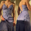 Pretty Mermaid Spaghetti Straps Lilac Long Classy Prom Dress Party Dress