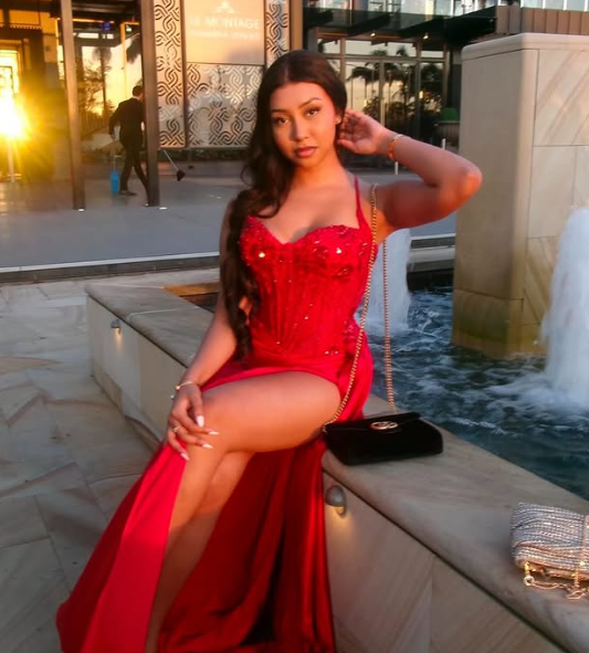 Pretty Mermaid Spaghetti Straps Slit Red Satin Classy Prom Dress Long Party Dress