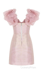 Pretty Pink Sweetheart Homecoming Dress