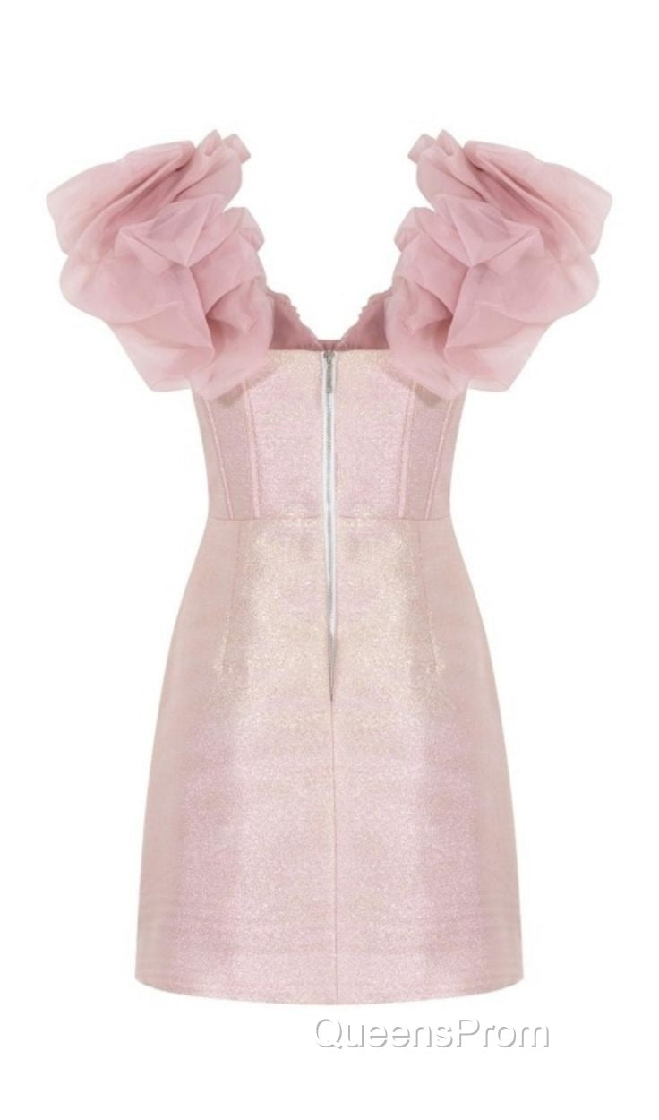 Pretty Pink Sweetheart Homecoming Dress
