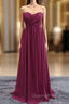 Princess Sweetheart Open-Back Evening Prom Dress