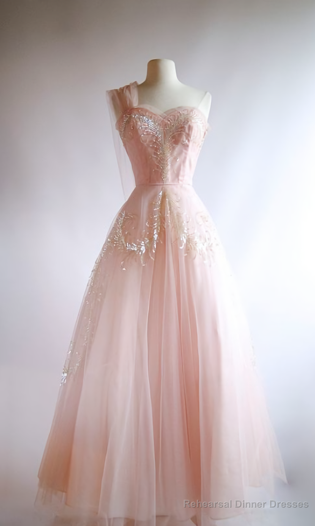Chiffon one shoulder long Strapless pageant Evening Dresses Main image