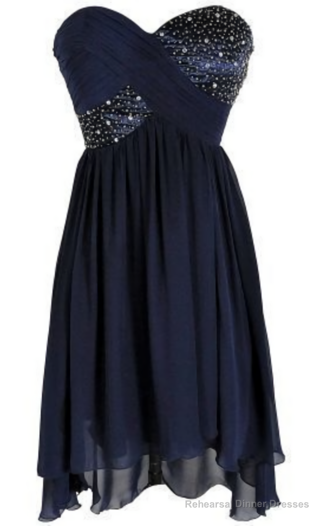 Spark Queen Short Prom Dress, Cheap Prom Dress, Beading Prom Dress, Blue Prom Dress, Cheap Homecoming Dress Main image