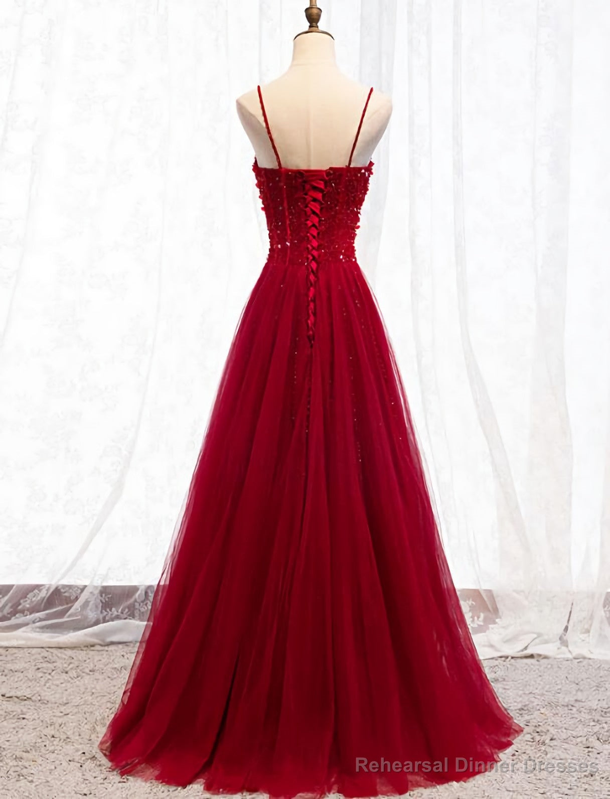 Prom Dresses, Beaded Sweetheart Long Formal Dress, Junior Prom Dress Secondary image