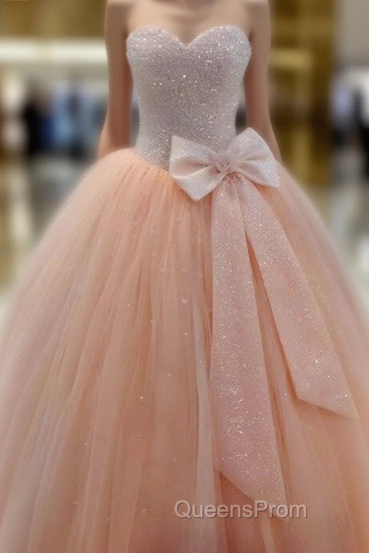 Real Made Sweetheart Princess Lace Up Tulle New Arrival Evening Prom Dress Main image