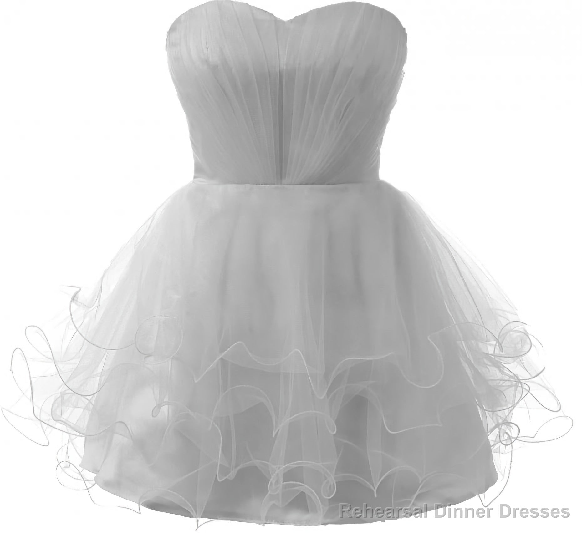 Short Sweet 16 Blue Tulle Fitted Homecoming Dresses Secondary image