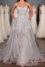 2024 Custom Made Silver Sweetheart Beading Layered Sleeveless Pegeant Evening Prom Dress