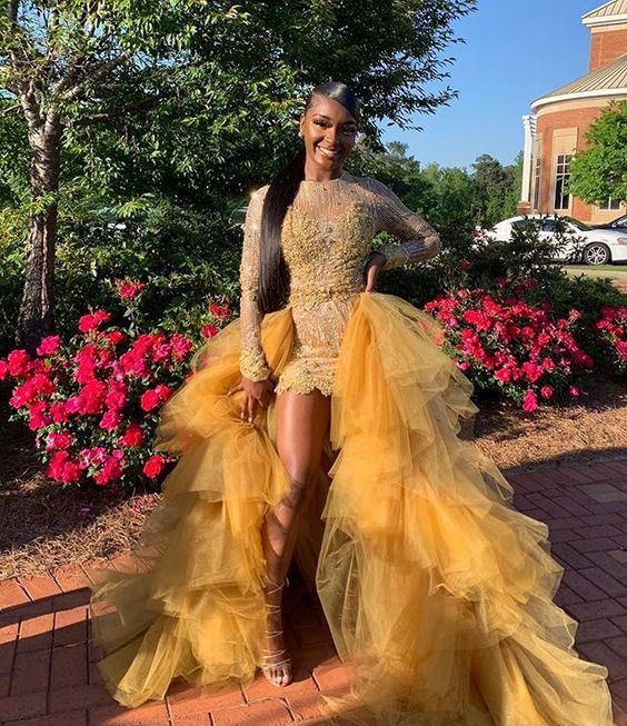 Classy Prom Dress Black Girls Slay , Classy Prom Dress Main image