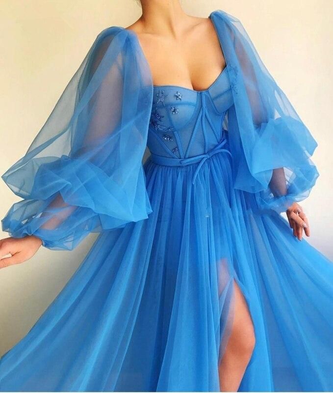 Purple Elegant Tulle Long Classy Prom Dress Classy Evening Gown Party Dress