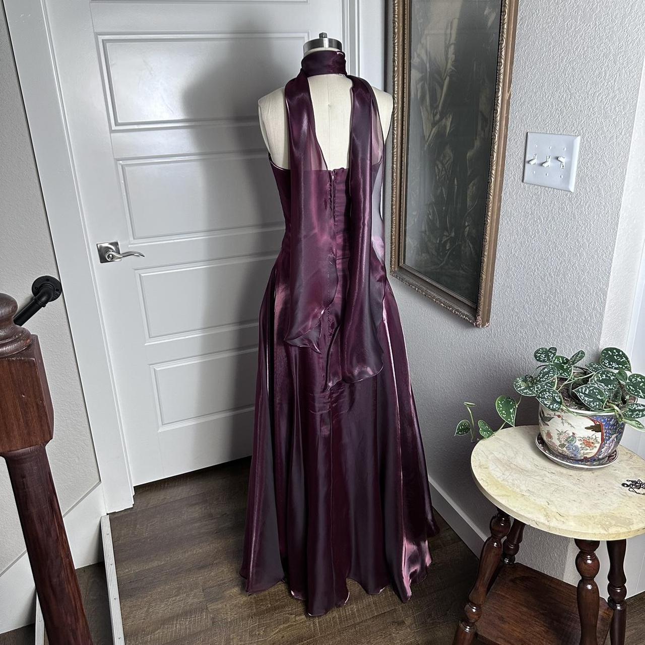Purple Elegant Vintage Fashion Long Tulle Classy Prom Dress Classy Evening Gown Party Dress