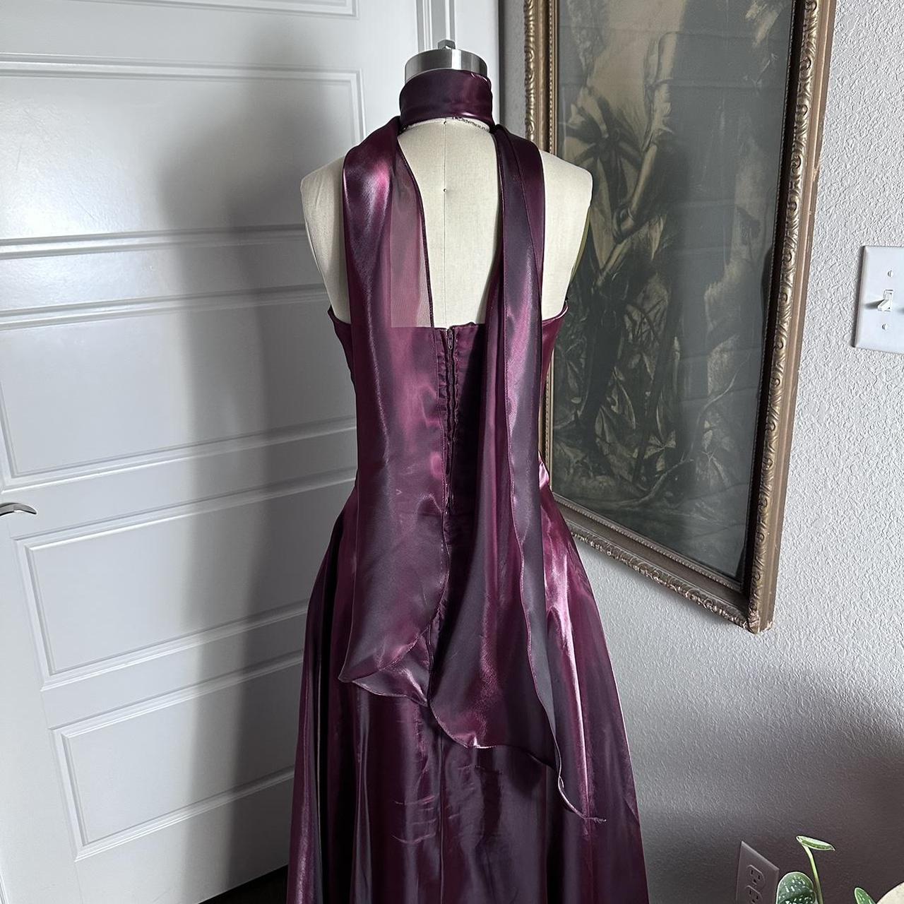 Purple Elegant Vintage Fashion Long Tulle Classy Prom Dress Classy Evening Gown Party Dress