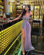 Purple Classy Prom Gown,Long Sequin Classy Prom Dress, Classy Prom Party Dress