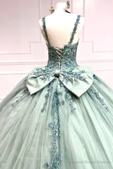 Quinceanera Dress Ball Gown Straps Sweetheart Quinceanera Dresses With Applique