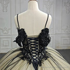 Quinceanera Dress Elegant Spaghetti Straps Embroidery Ball Gown Prom Dresses