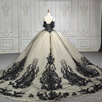 Quinceanera Dress Elegant Spaghetti Straps Embroidery Ball Gown Prom Dresses