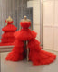 Red Ball Gown Long Classy Prom Dress, Classy Evening Dress