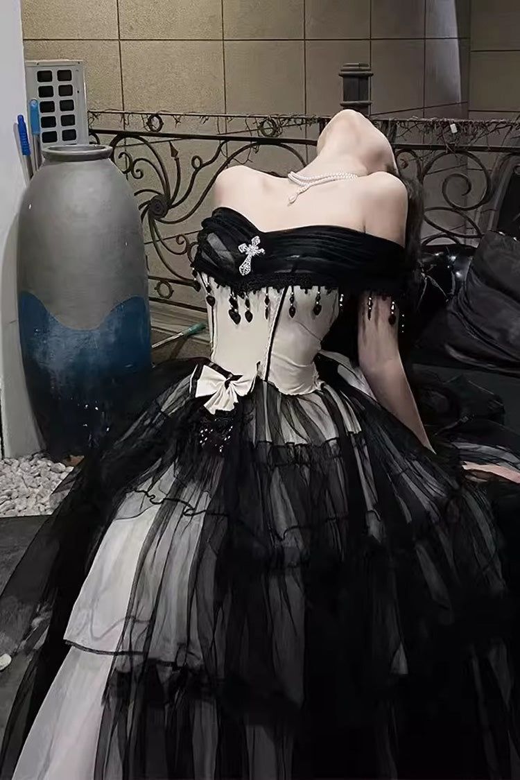 Retro New Style Long Dress Birthday Dress Beautiful Dress