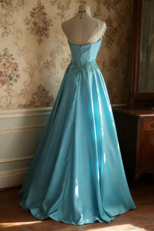 Retro New Style Long Dress Birthday Dress Beautiful Dress Secondary image