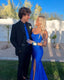 Royal Blue Classy Prom Dress Long Classy Evening Dress With Slit
