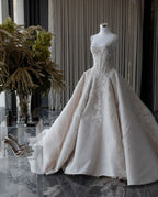 Rustic Wedding Dress Ball Gown Square Neck White Lace Tulle Long Wedding Dresses Summer Brides Dress Bridal Gowns
