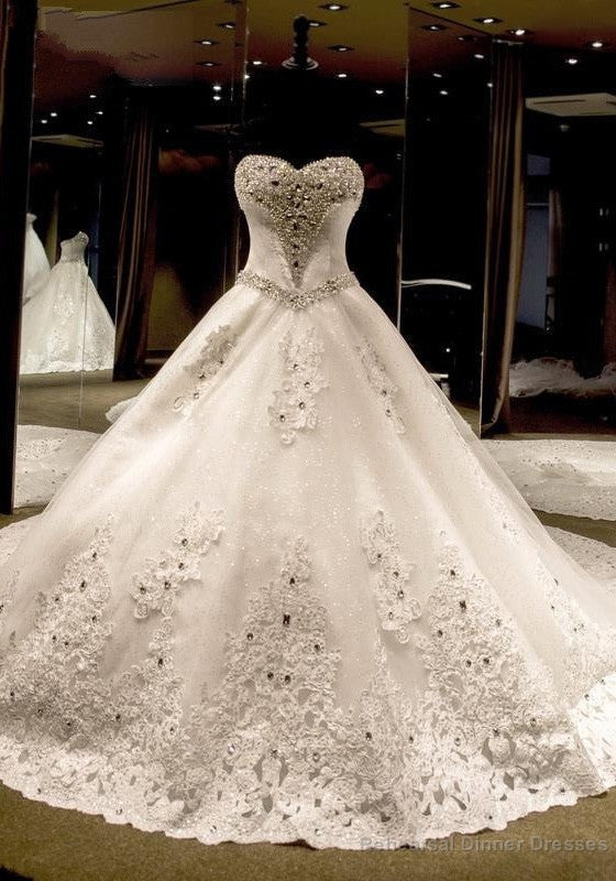 Tulle Chapel Train Ball Dresses Main image