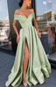 Sage Geen Classy Prom Dress