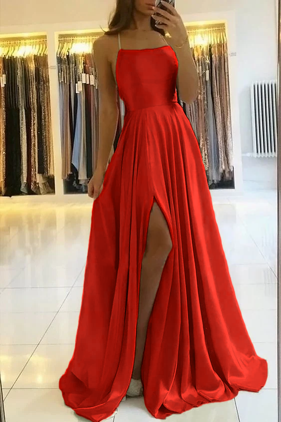 Sage Green Classy Prom Dress