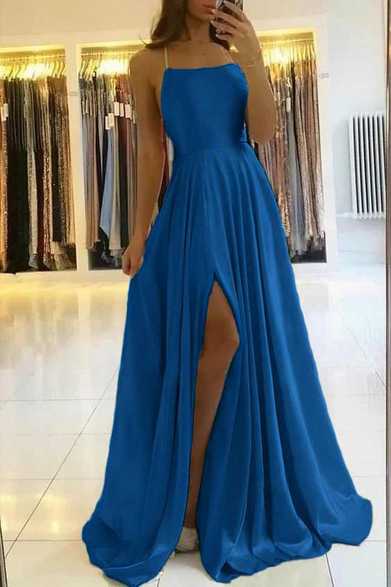 Sage Green Classy Prom Dress