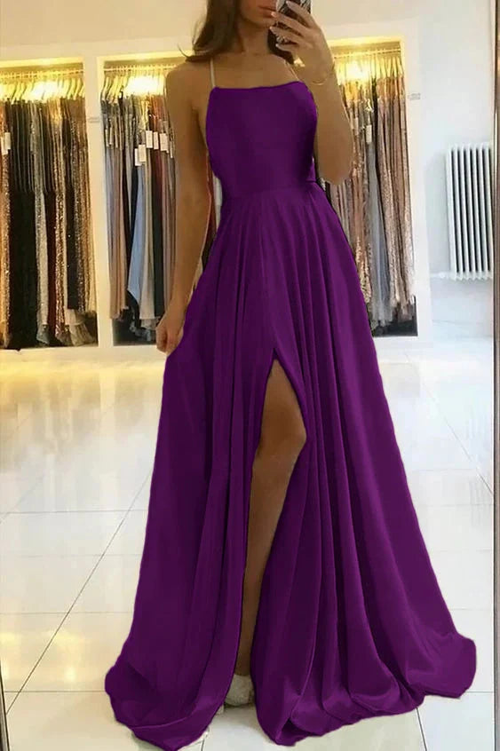 Sage Green Classy Prom Dress