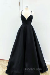 Satin Empire Evening Prom Dress Lace Up Back