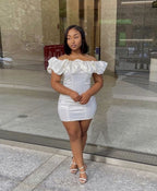 Sexy 17Th Birthday Dress White Off The Shoulder Birthday Outfits