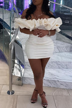 Sexy 17Th Birthday Dress White Off The Shoulder Birthday Outfits