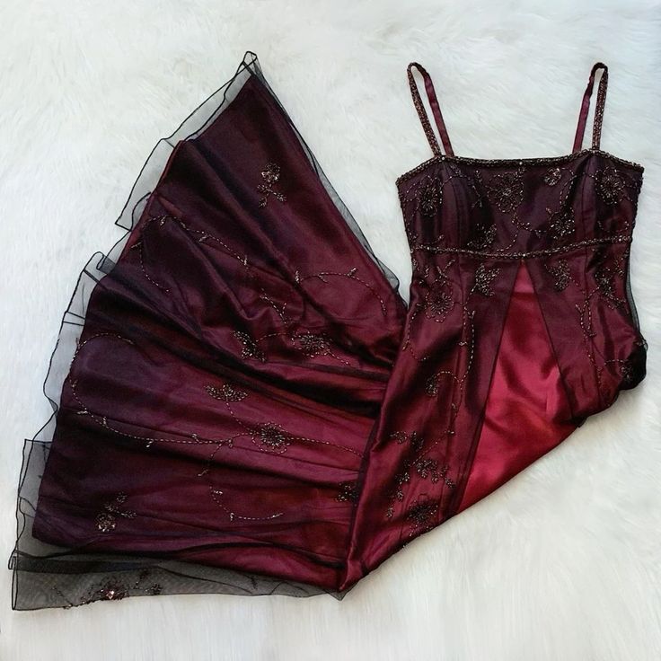 Sexy A Line Spaghetti Straps Burgundy Long Classy Evening Dress Party Dress Classy Prom Dress Main image