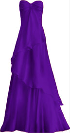 Sexy A Line Sweetheart Party Dress White Long Classy Prom Dress