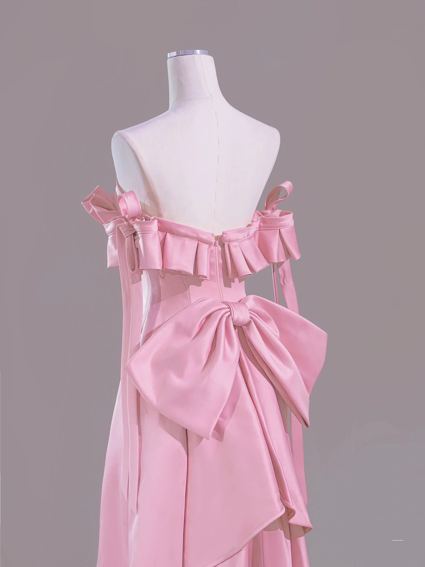Sexy A Line Sweetheart Pink Satin Long Classy Prom Dress Classy Evening Dress Classy Dress