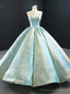 Sexy Ball Gown Straples Beading Sweeth 16 Prom Dress