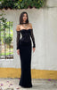 Sexy Black Mermaid Long Classy Prom Dress