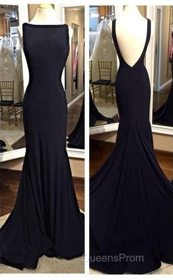 Sexy Black Evening Prom Dress, Evening Prom Dress, Evening Gown, Graduation School Party Dress, Winter Formal Dress Secondary image
