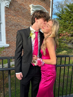 Sexy Mermaid Long Hot Pink Classy Prom Dress Birthday Outfits