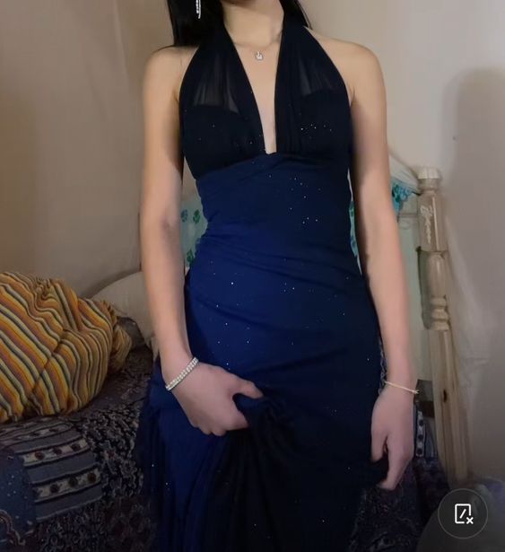 Sexy Mermaid Long Royal Blue Classy Prom Dress Classy Dress