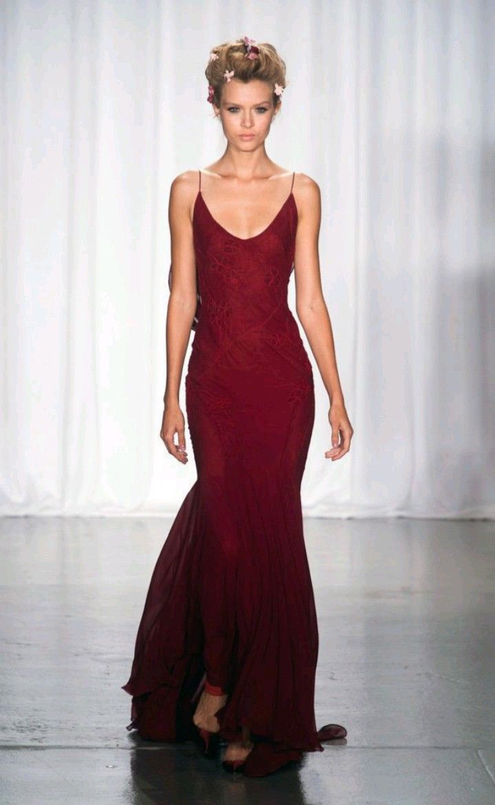 Straps Burgundy Long Classy Prom Dress For Teens