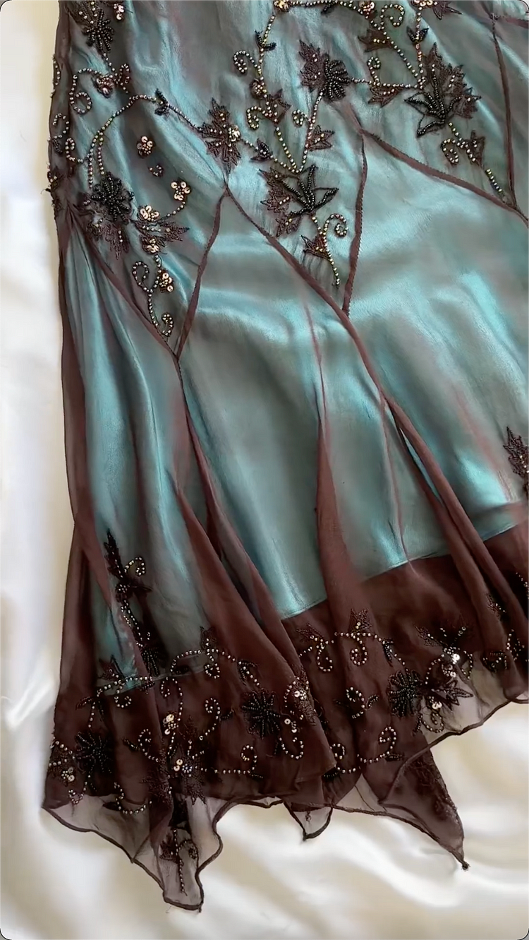 Sexy Mermaid Spaghetti Straps Floor Length Beads Classy Evening Dress Classy Prom Dress