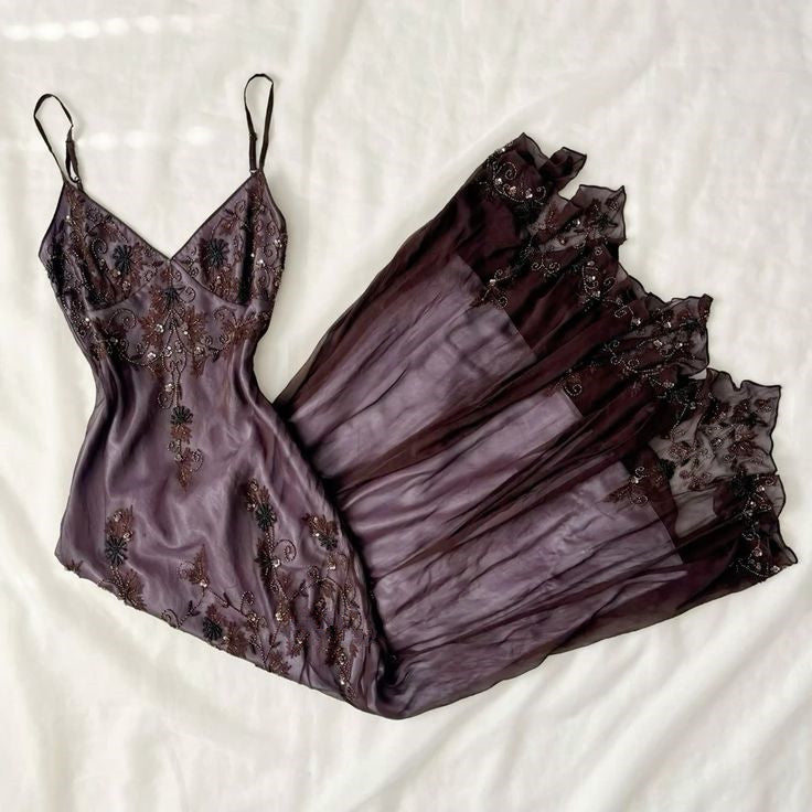 Sexy Mermaid Spaghetti Straps Floor Length Beads Classy Evening Dress Classy Prom Dress Main image