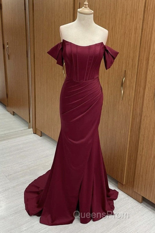 Sexy Mermaid Split Corset Dress Off The Shoulder Secondary image
