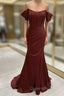Sexy Mermaid Split Corset Dress Off The Shoulder