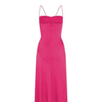Sexy Mermaid Straps Lilac Slit Long Classy Prom Dress