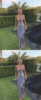 Sexy Classy Prom Dress Sheath Long Classy Evening Dress Spaghetti Straps Long Classy Prom Dress