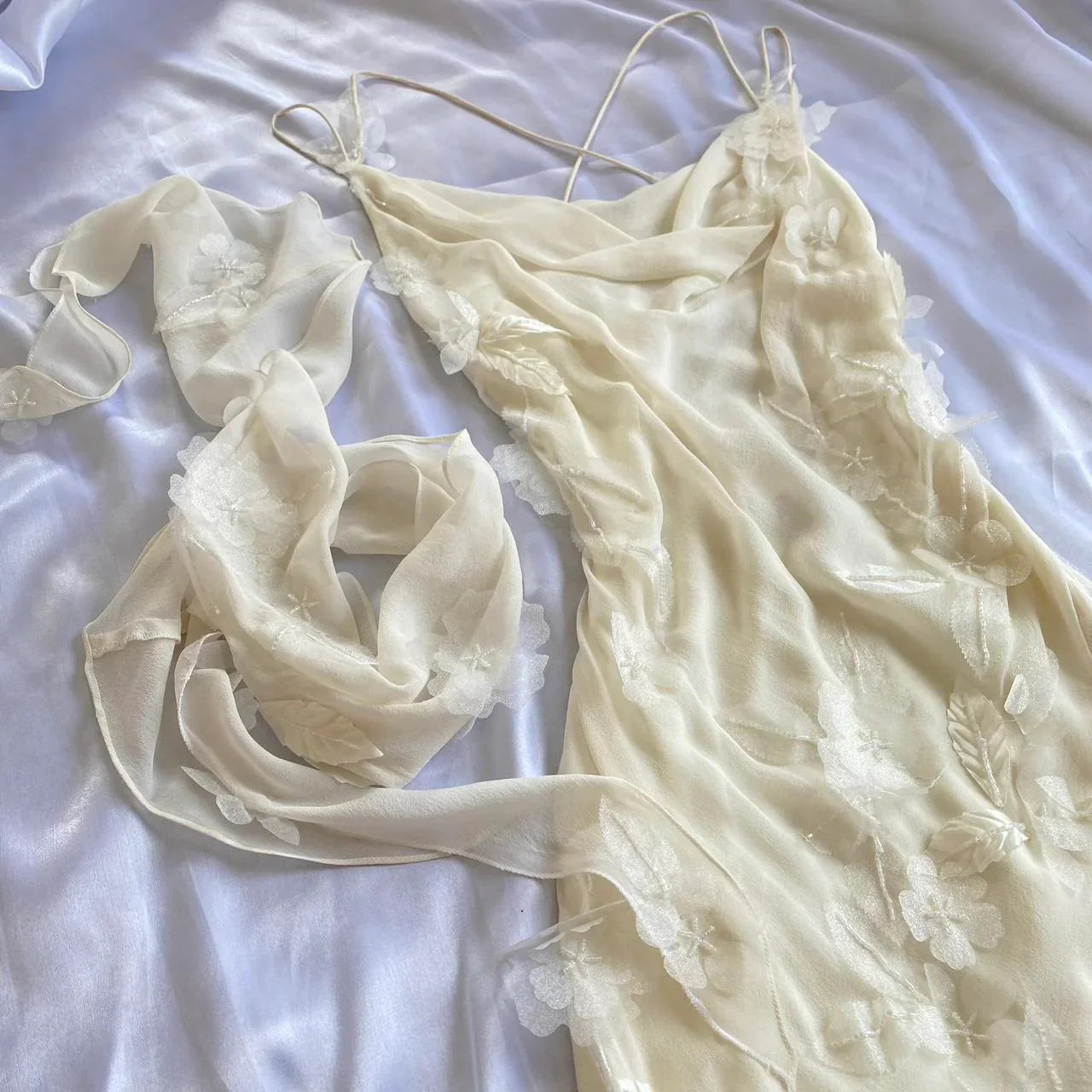 Sexy Sheath Straps Chiffon Champagne Long Classy Prom Dress
